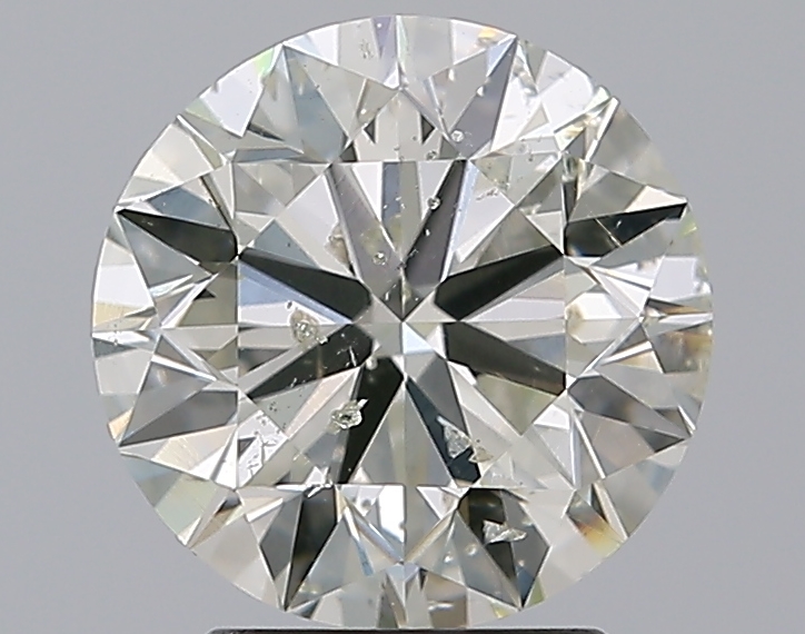 2.39 CaratI-SI2 EX Cut Round Diamond
