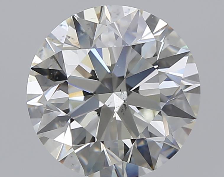 2.5 CaratJ-SI1 EX Cut Round Diamond