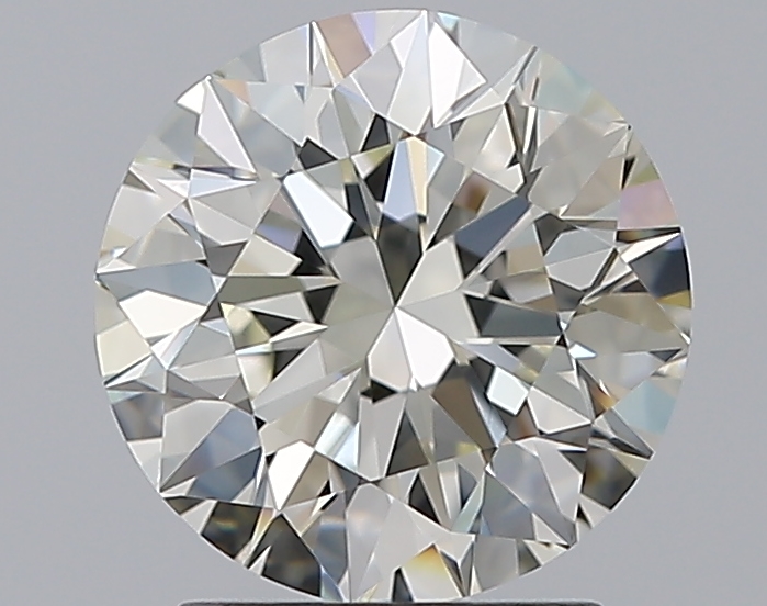 2.2 CaratK-VVS1 EX Cut Round Diamond