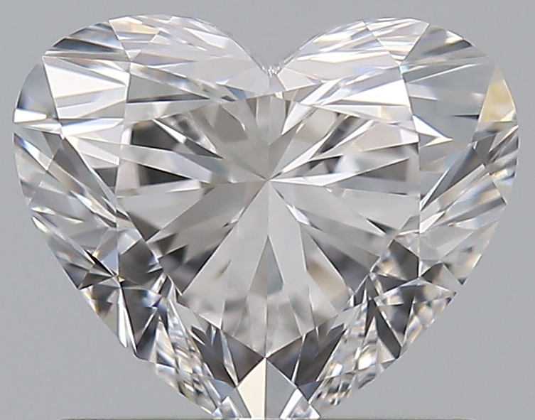 1 CaratE-VVS1 - Cut Heart Diamond