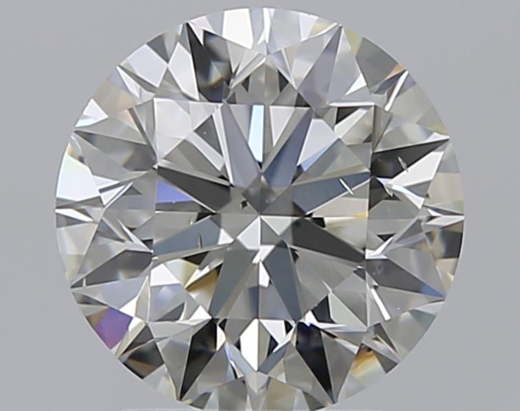 1.79 CaratK-SI1 EX Cut Round Diamond