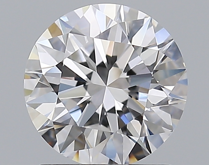 1.42 CaratD-IF EX Cut Round Diamond