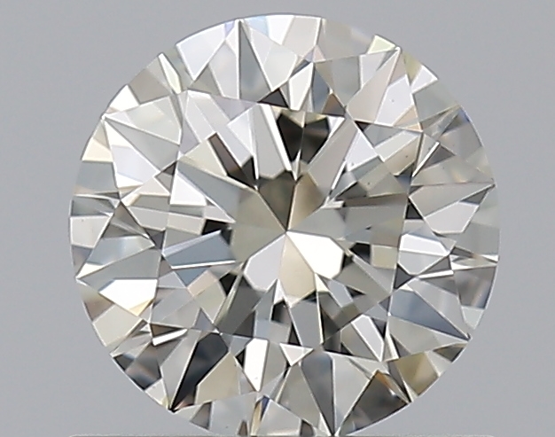 0.71 CaratL-VS2 EX Cut Round Diamond