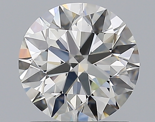 1.3 CaratJ-VVS1 EX Cut Round Diamond