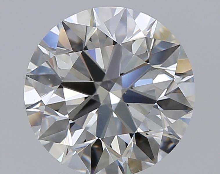 2 CaratH-SI1 EX Cut Round Diamond