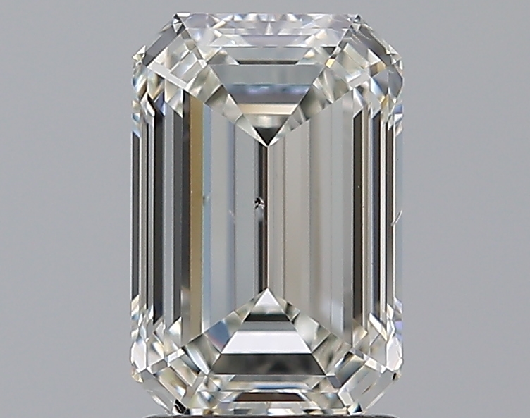 2.01 CaratI-SI1 - Cut Emerald Diamond