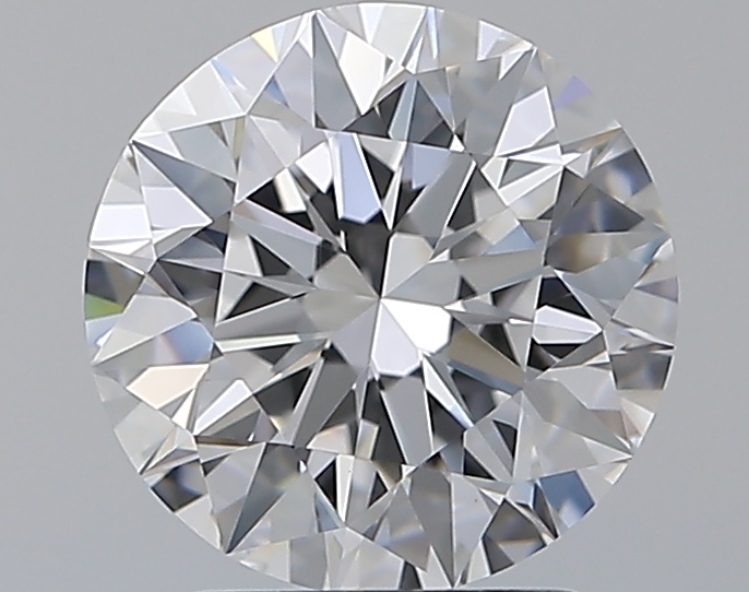 2.52 CaratD-VVS2 EX Cut Round Diamond