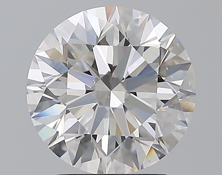 2.6 CaratE-SI1 EX Cut Round Diamond