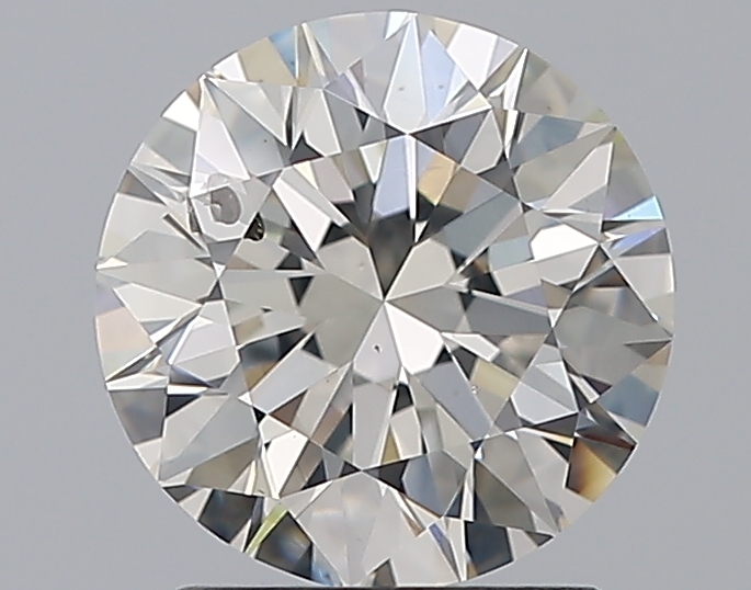 2.01 CaratI-SI2 EX Cut Round Diamond