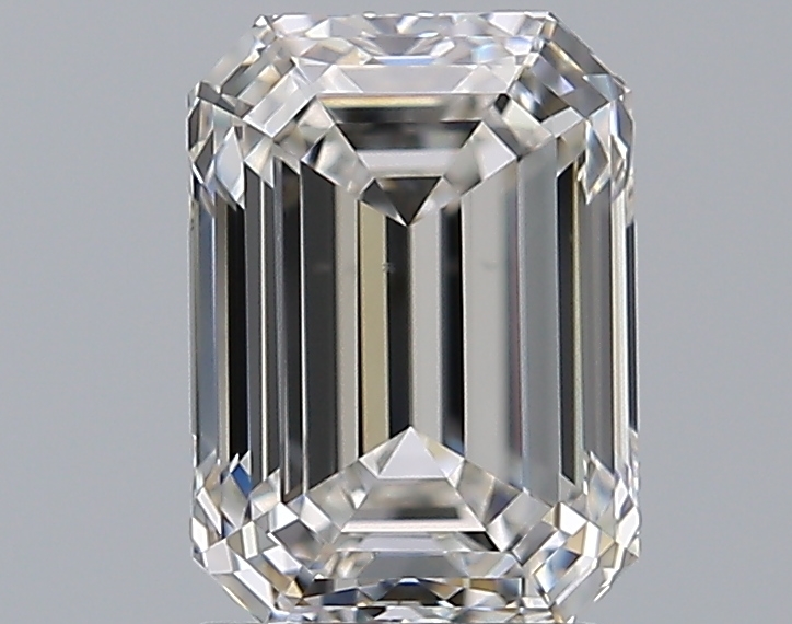2 CaratH-VS2 - Cut Emerald Diamond