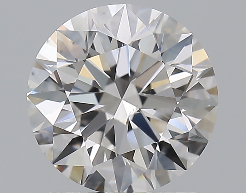 1.61 CaratF-VS2 EX Cut Round Diamond