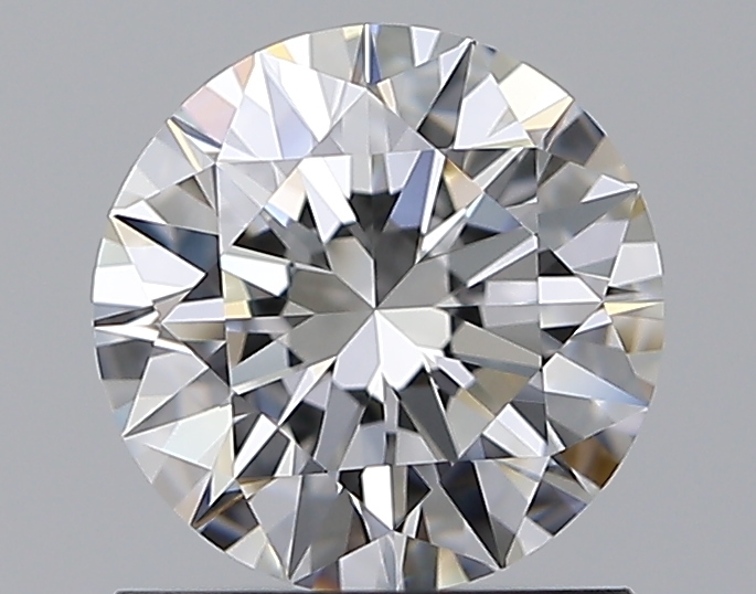 1.01 CaratF-VVS1 EX Cut Round Diamond