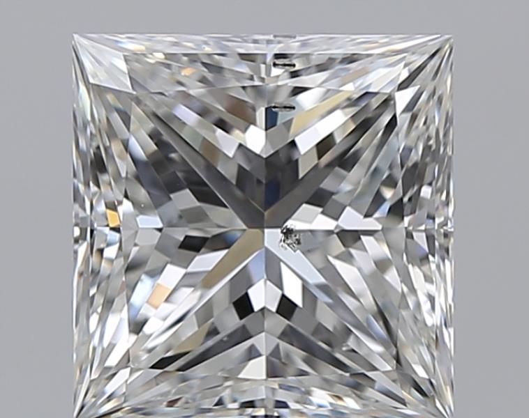 2.6 CaratG-SI2 - Cut Princess Diamond