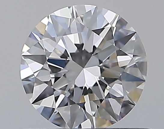 0.58 CaratD-VVS1 EX Cut Round Diamond