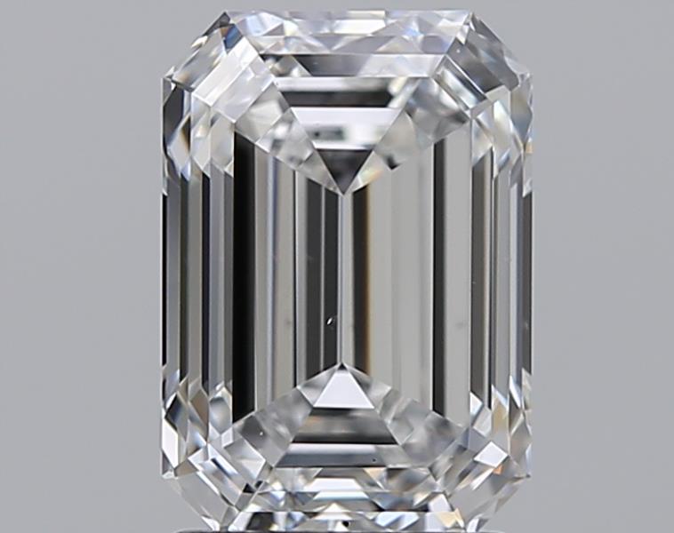 2 CaratF-VS2 - Cut Emerald Diamond