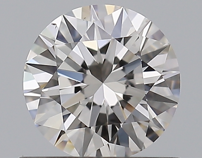 0.65 CaratI-SI1 EX Cut Round Diamond