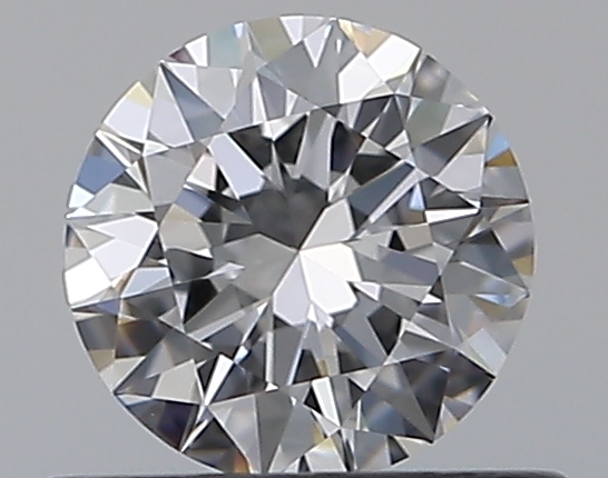 0.5 CaratD-IF EX Cut Round Diamond