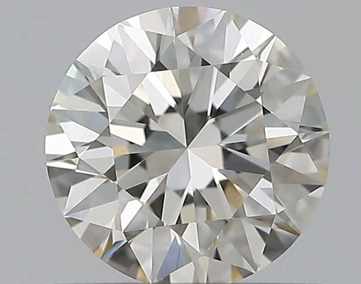 0.7 CaratJ-VVS1 EX Cut Round Diamond