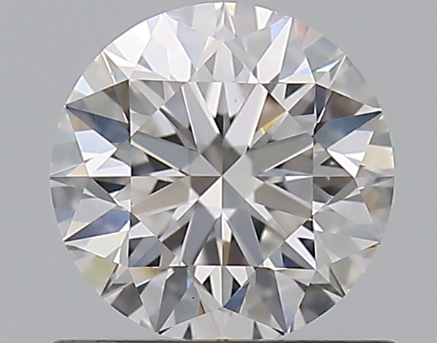 0.75 CaratD-VS2 EX Cut Round Diamond
