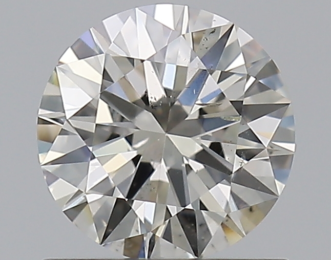 0.8 CaratJ-SI2 EX Cut Round Diamond