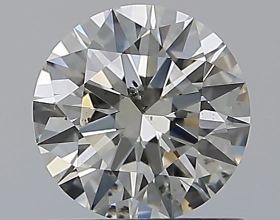 0.83 CaratK-SI2 EX Cut Round Diamond