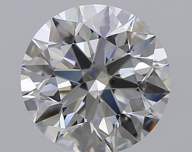 2 CaratH-VS2 EX Cut Round Diamond