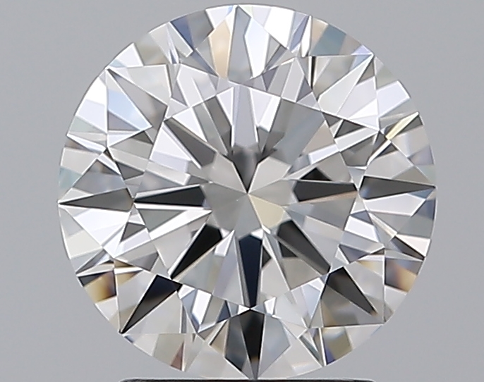 2.01 CaratE-VVS2 EX Cut Round Diamond