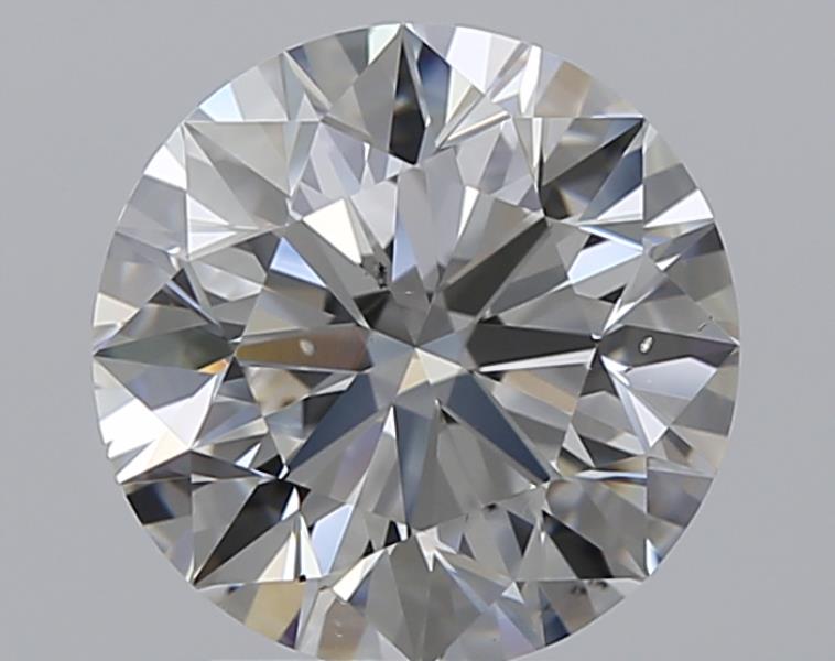 2 CaratG-VS2 EX Cut Round Diamond