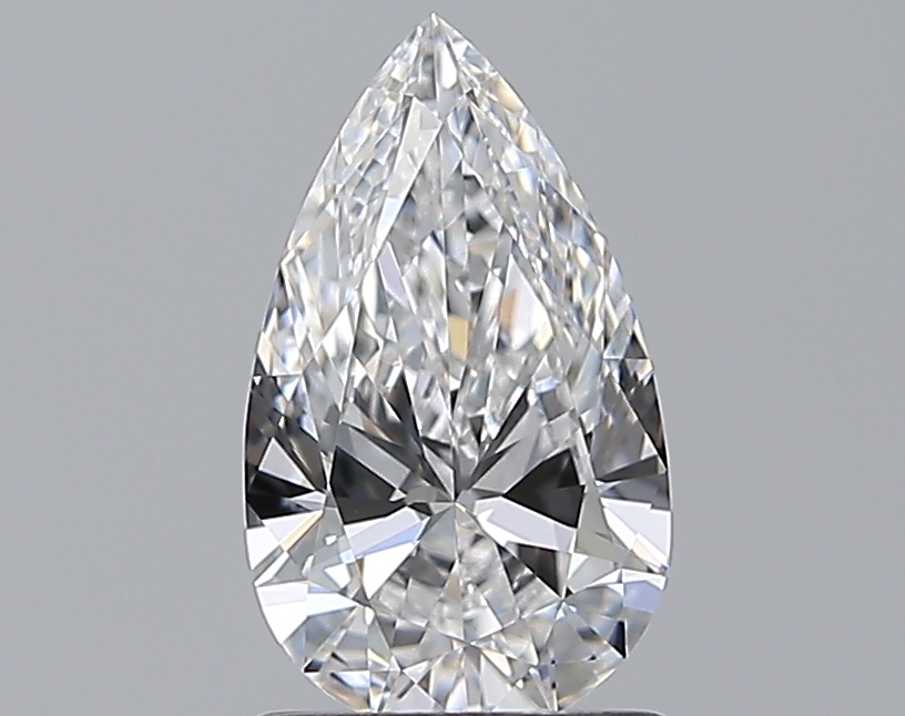 1 CaratD-VVS1 - Cut Pear Diamond