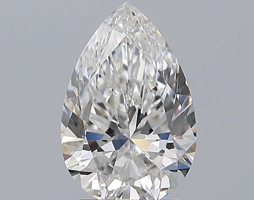 2.01 CaratF-VS2 - Cut Pear Diamond