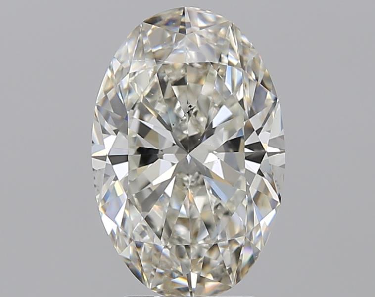 3.01 CaratJ-SI1 - Cut Oval Diamond