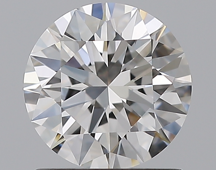 1.13 CaratE-VVS1 EX Cut Round Diamond