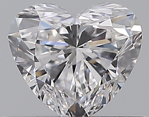 0.5 CaratD-VVS1 - Cut Heart Diamond