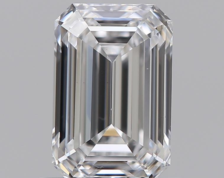 0.72 CaratD-VS1 - Cut Emerald Diamond