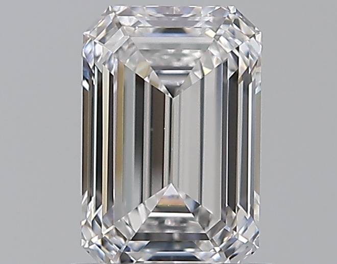 0.72 CaratD-VS1 - Cut Emerald Diamond
