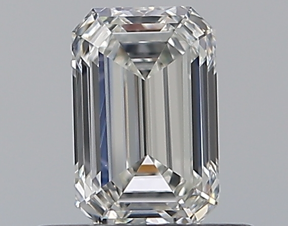 0.56 CaratI-VVS2 - Cut Emerald Diamond