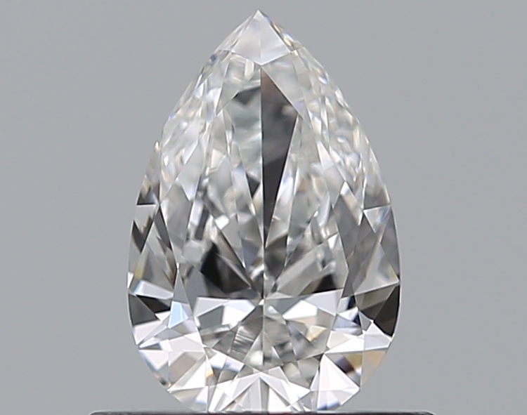 0.5 CaratF-VS1 - Cut Pear Diamond