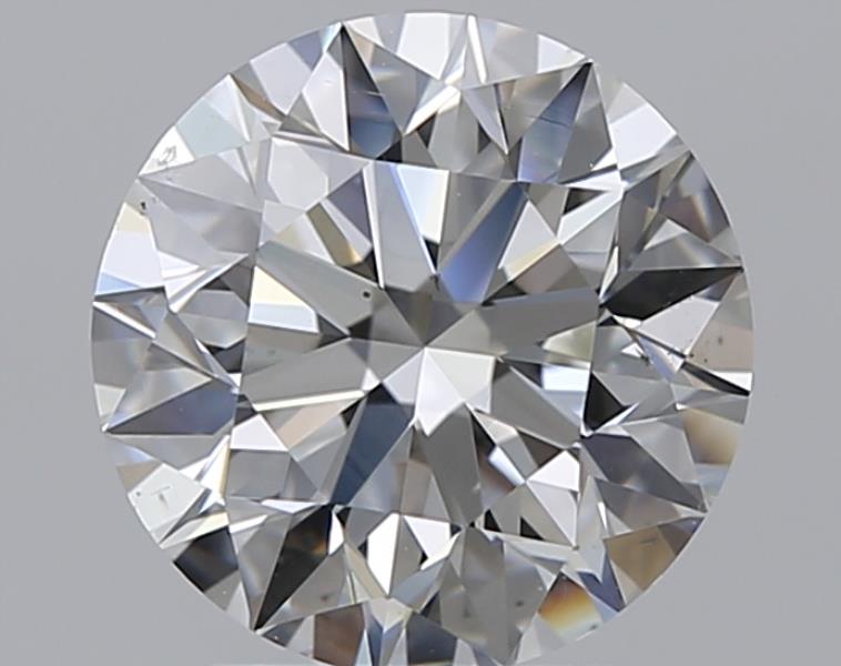 2 CaratG-SI1 EX Cut Round Diamond