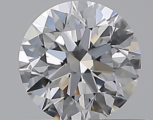 0.5 CaratD-SI1 EX Cut Round Diamond