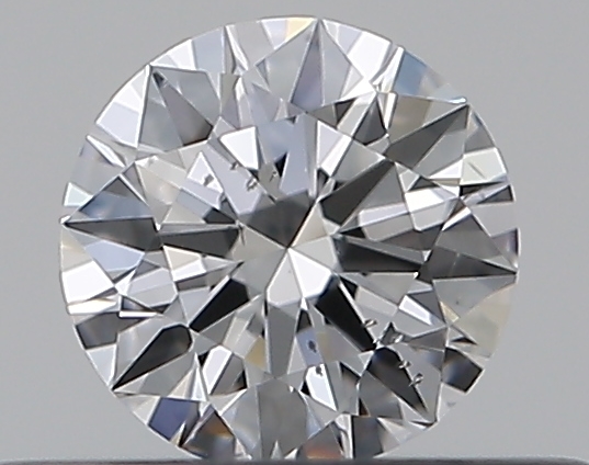 0.3 CaratD-SI1 EX Cut Round Diamond