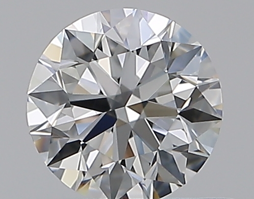 0.53 CaratH-VVS1 EX Cut Round Diamond