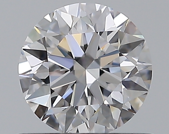 0.57 CaratD-IF EX Cut Round Diamond