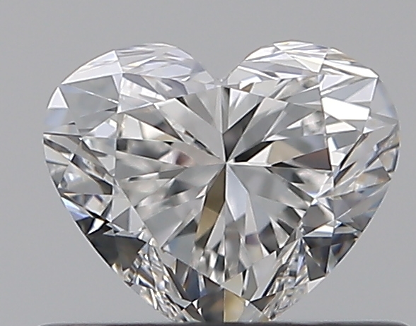 0.5 CaratF-VVS2 - Cut Heart Diamond