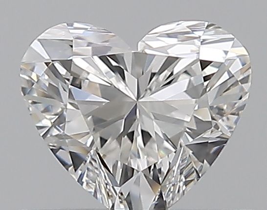 0.4 CaratF-VVS1 - Cut Heart Diamond