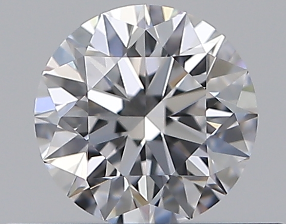 0.39 CaratD-IF EX Cut Round Diamond