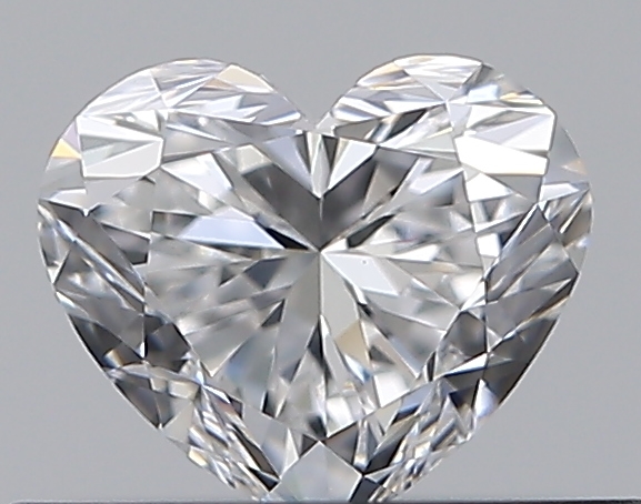 0.4 CaratD-VVS1 - Cut Heart Diamond