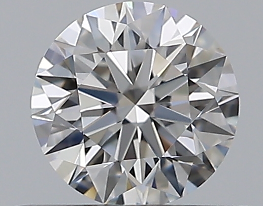 0.37 CaratF-VVS2 EX Cut Round Diamond