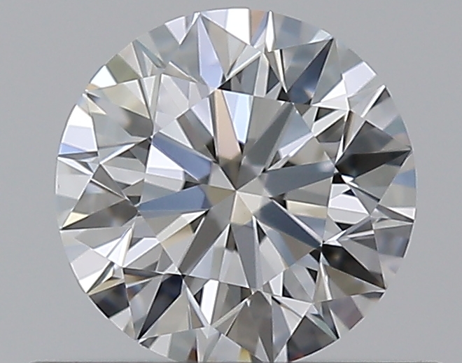 0.52 CaratE-VVS2 EX Cut Round Diamond