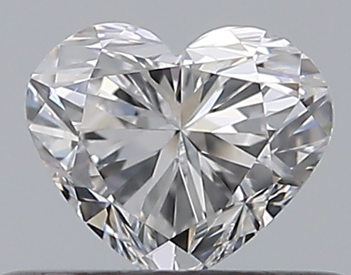 0.35 CaratD-VVS2 - Cut Heart Diamond