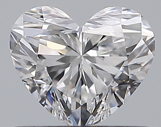 0.52 CaratD-IF - Cut Heart Diamond